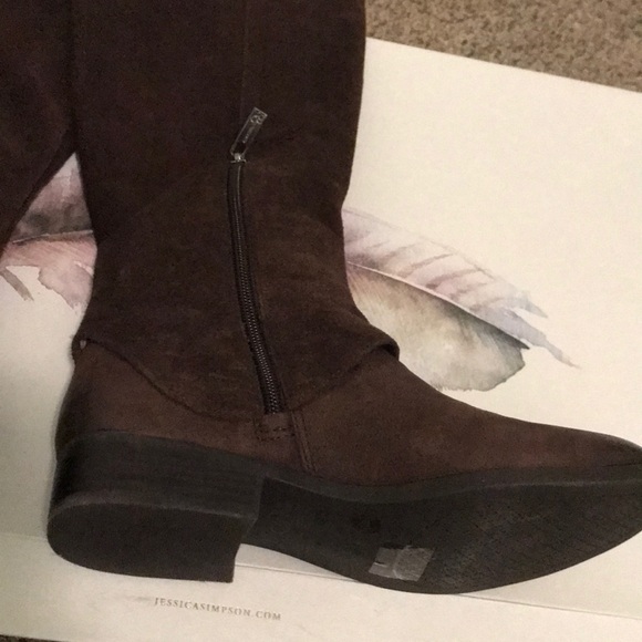 Jessica Simpson brown suede boots - Picture 8 of 8